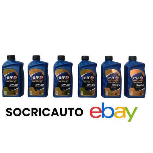 Litri olio motore elf - motore, 5w30