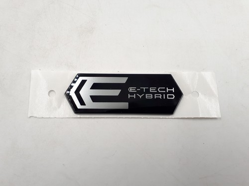 Logo renault tech hybrid - e-tech,