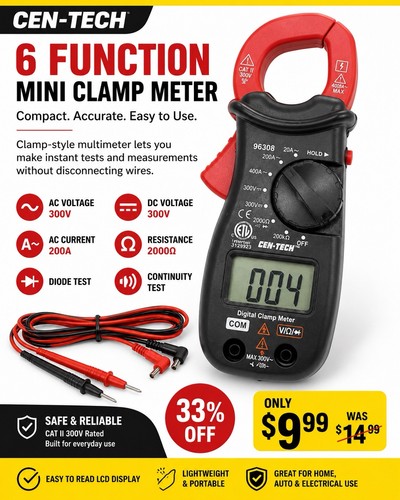 Cen tech mini misuratore - cen-tech, a