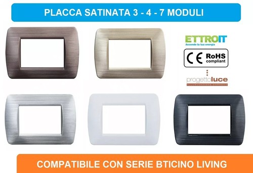 Placche satinate compatibili - satinate,