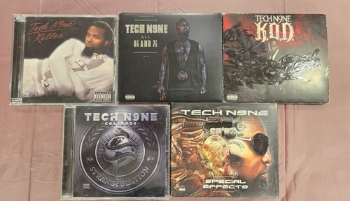 Tech n9ne lot cds - lot, of